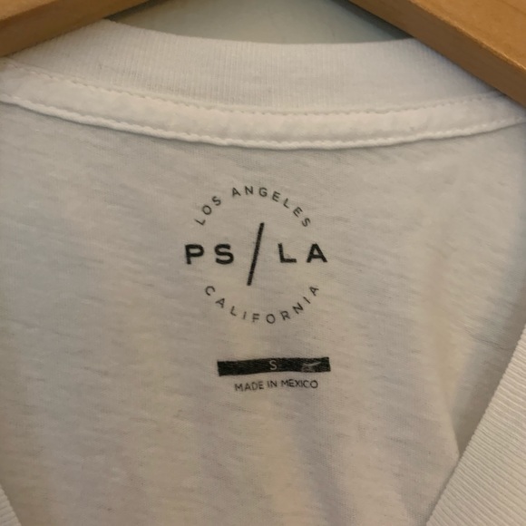 pacsun white floral basic tee shirt - Picture 3 of 5